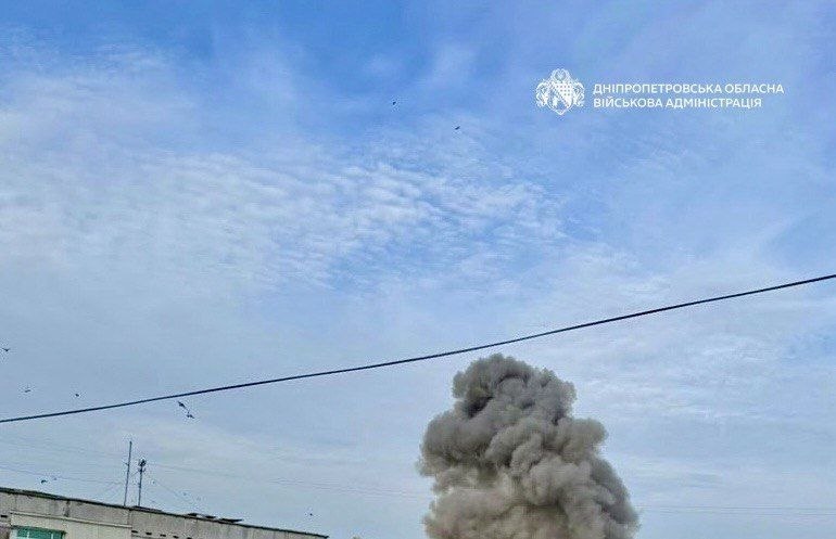 Drone strike reported in Pavlohrad of Dnipropetrovsk region
